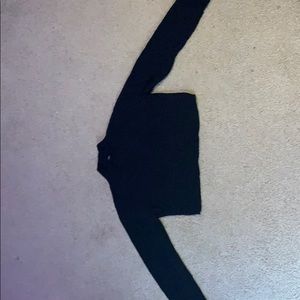 Black Wild Fable Cropped Sweater